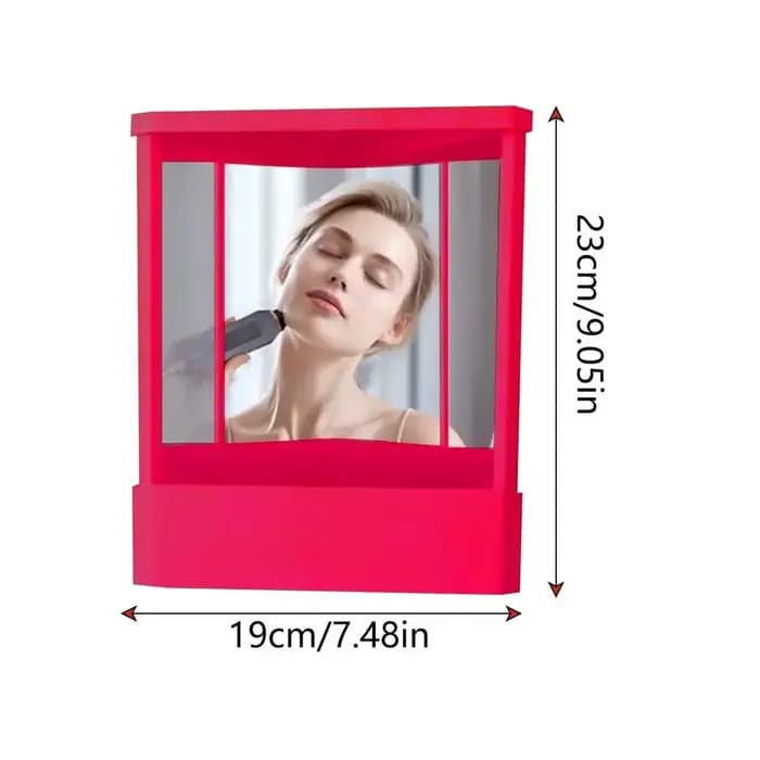 Miroir réflecteur non inversant pour une image réelle