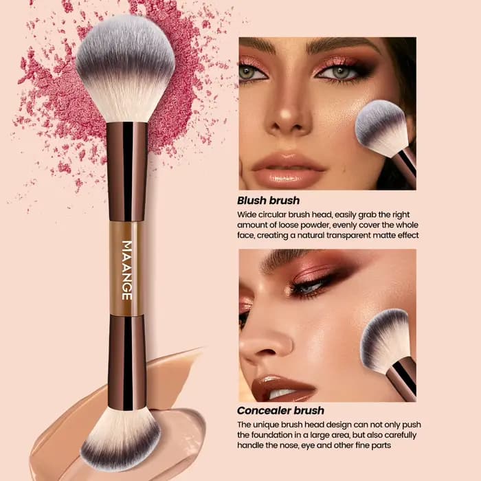 MAANGE 7 pinceaux de maquillage et 2 éponges
