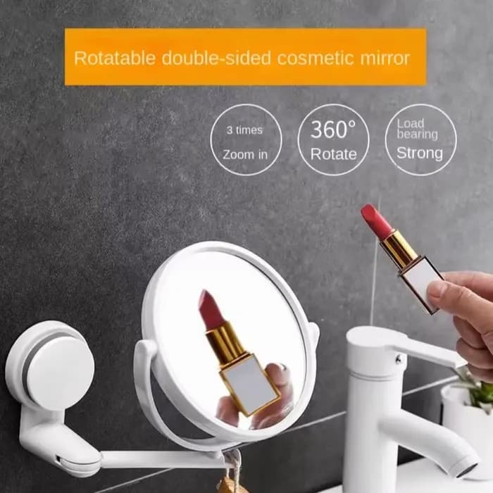 Miroir de maquillage grossissant Double face