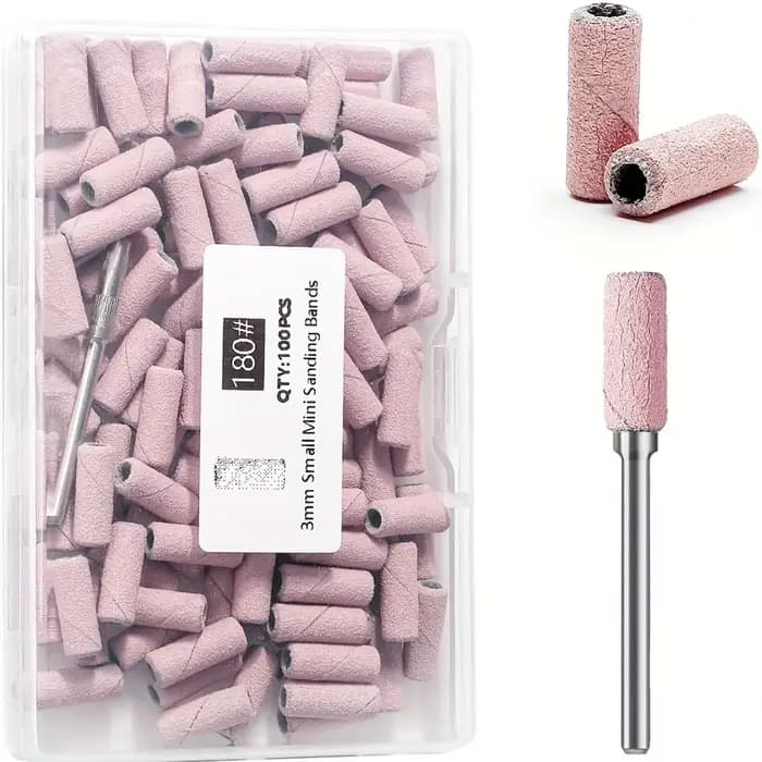 Bandes de ponçage professionnelles pour perceuse à ongles