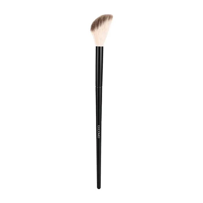 Pinceau de maquillage GECOMO Fluffy Blending Brush, pinceau éventail doux pour le blush, le highligh