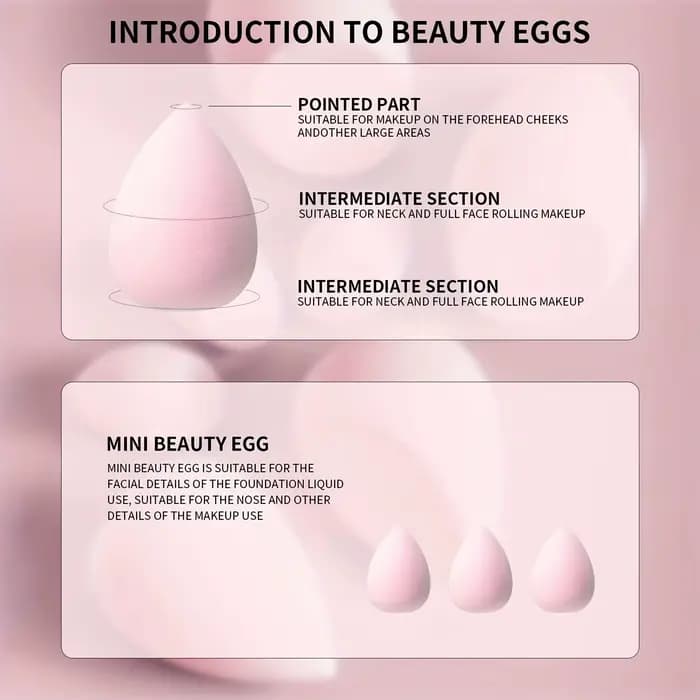 Ensemble de 25 pinceaux et éponges de maquillage professionnels - 13