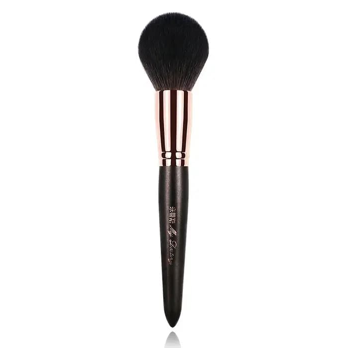Brosse bronzante 027 grand pinceau de maquillage rond pour poudre de cheveux de chèvre
