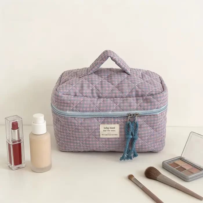 Airfriend trousse de maquillage rose cosmétique fille toilette