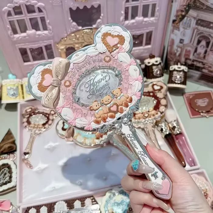 Miroir à main de la collection Flower Know Sweetie Bear
