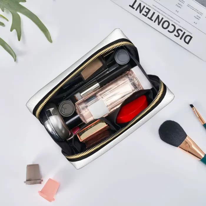 Trousse de toilette personnalisée avec Logo Photo personnalisé pour femmes