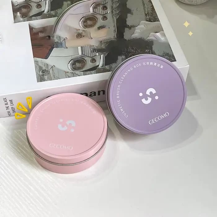 Nettoyeur de pinceaux de maquillage portable
