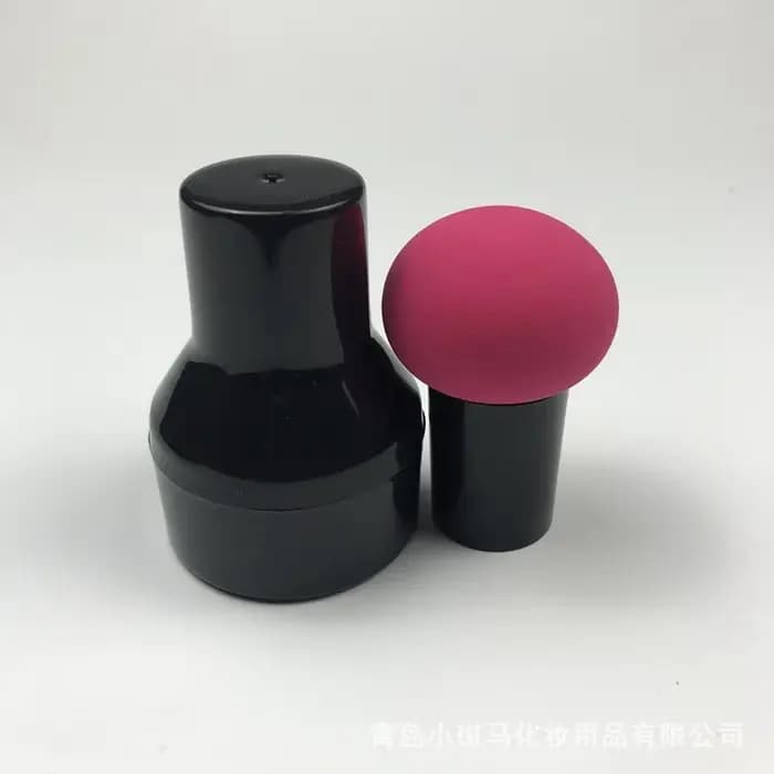 Éponge de maquillage tête de champignon pour femmes