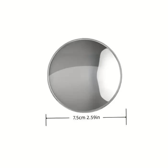 Petit miroir rond pour la photographie de voyage