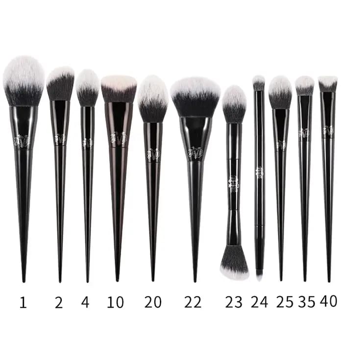 Kat Von D ensemble de pinceaux de maquillage et Kit fond de teint Blush surbrillance correcteur poudre sculptant fard
