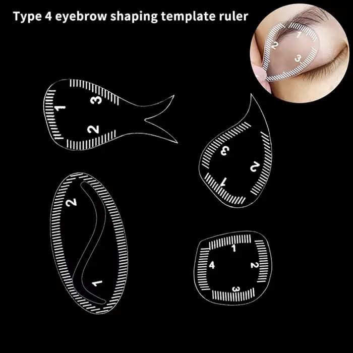 Règle de traçage des sourcils