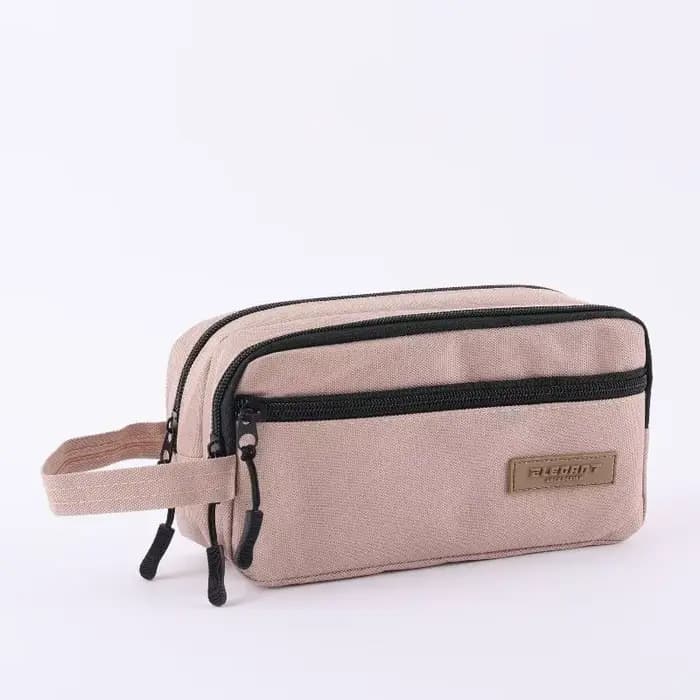 Trousse de toilette durable pour hommes et femmes avec design imperméable, idéale pour les voyages