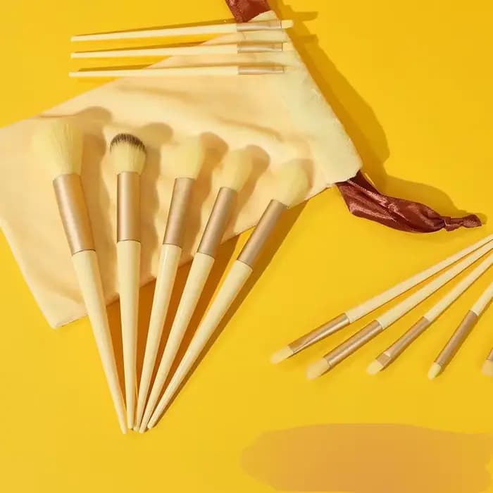 13/15 pièces ensemble de pinceaux de maquillage ombre à paupières fond de teint femmes brosse cosmétique fard à paupière