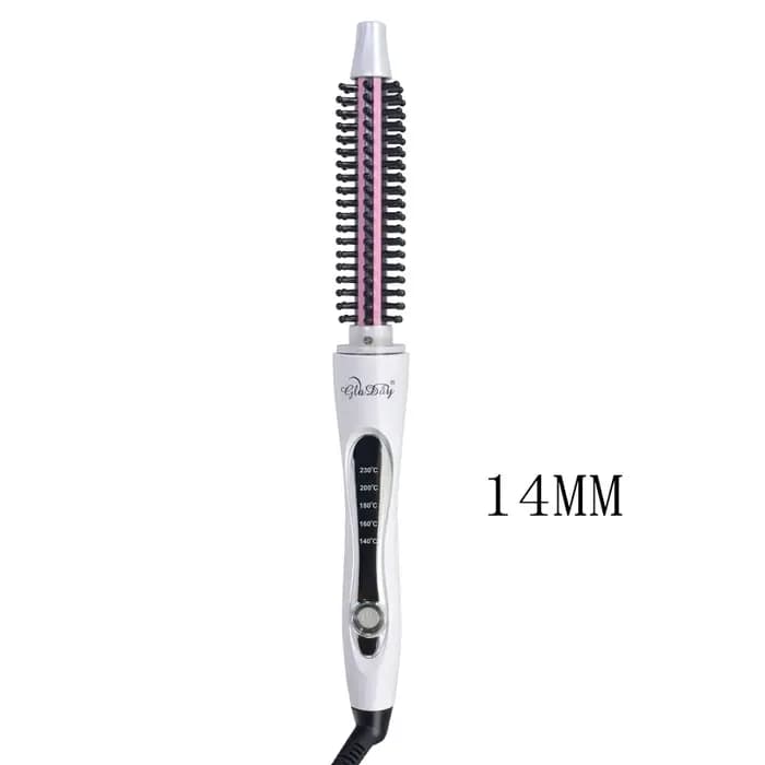 Bigoudi brosse à lisser les cheveux peigne chauffant chaud