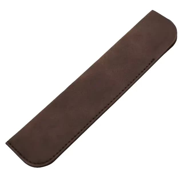 Porte-crayon souple pour un stylo, trousse à crayons en cuir PU, matériel d'écriture, sac de rangeme