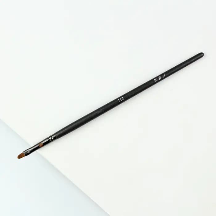 1pc précision Eyeliner biseauté correcteur pinceaux de maquillage conique paupière