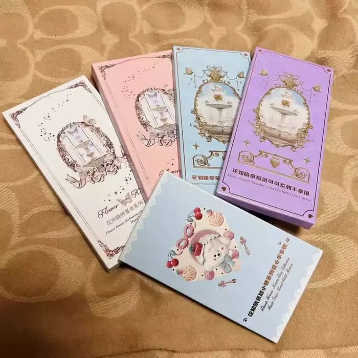 Flowerknows Mirror Midsummer Night Bunny Garden Mirrors Strawberry Cupid Handheld Makeup