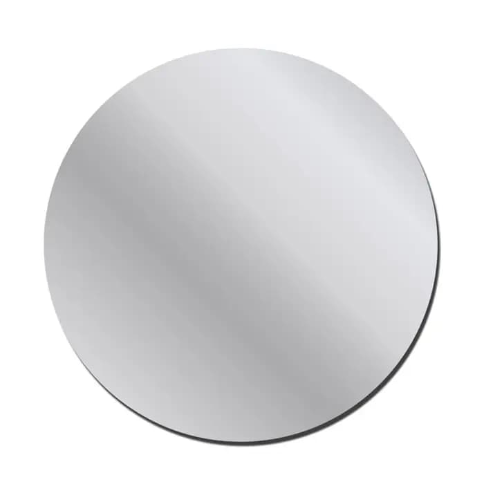 Mini Miroir Autocollant Mural Rond en Acrylique