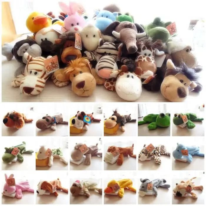 Trousse à crayons Kawaii Animal de la forêt en peluche mignonne
