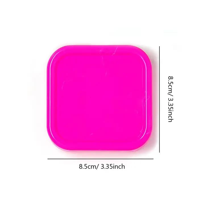 Plateau magnétique Portable pour organisateur de Nail Art, conteneur de rangement de conception d'ye