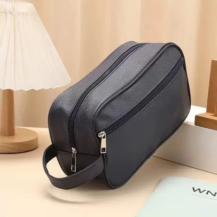 Sac de rangement de maquillage de voyage multifonction de grande capacité avec nom personnalisé gratuit pour hommes et