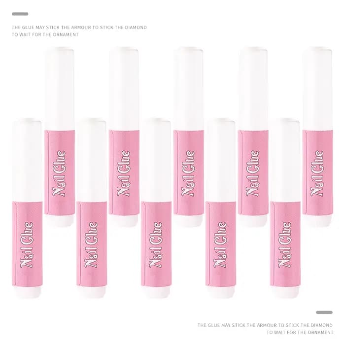 30/20/10 pièces colle à ongles à séchage rapide acrylique faux ongles conseils colle Gel pour Extens