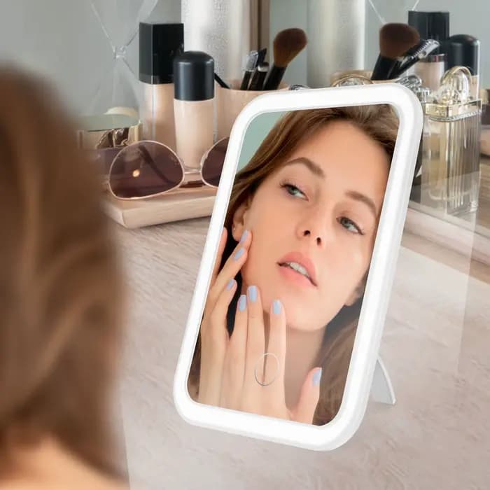 Miroir de maquillage LED