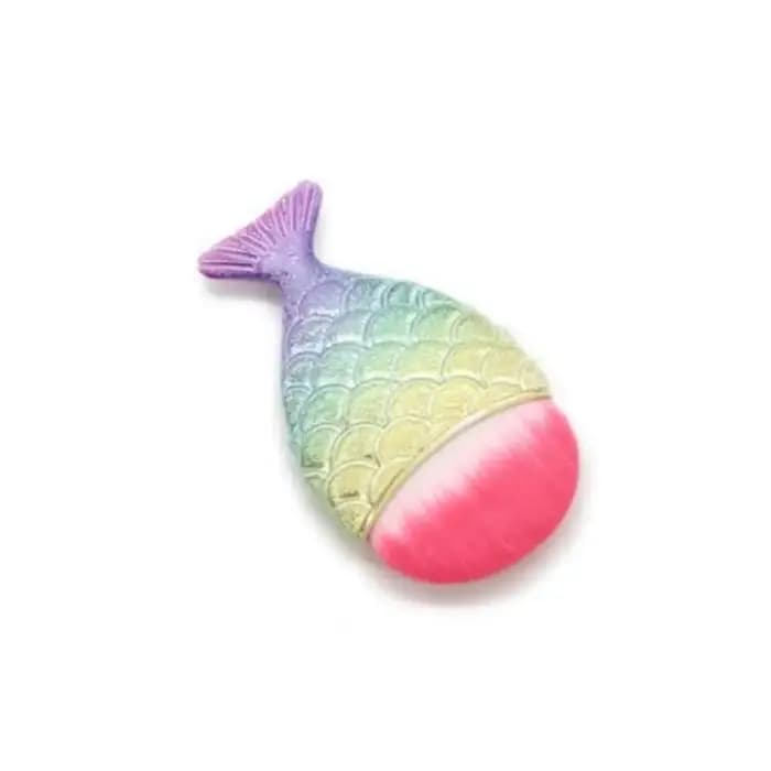 Brosse de maquillage en forme de queue de poisson