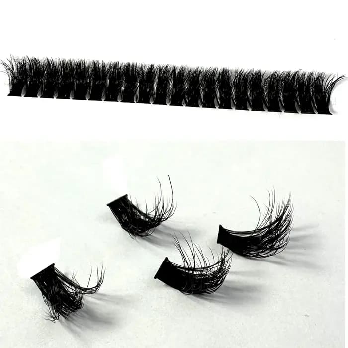 Faux-cils pelucheux effet œil de renard Manga individuel