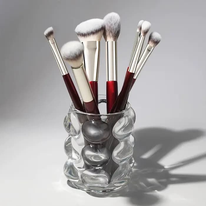 BEILI 9 pièces ensemble de pinceaux de maquillage professionnel pour artiste de maquillage