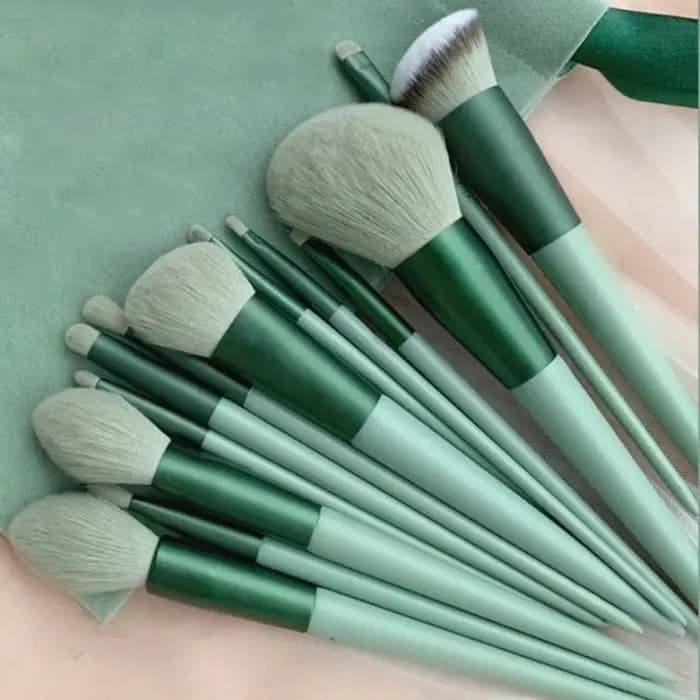 Ensemble de pinceaux de maquillage doux et moelleux, 13 pièces, pour fond de teint, Blush, poudre, f