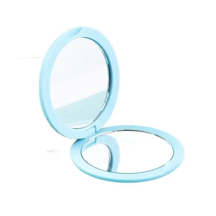 Miroir rond double face créatif, mignon et pliable, mini miroir de maquillage, décoration d'intérieu
