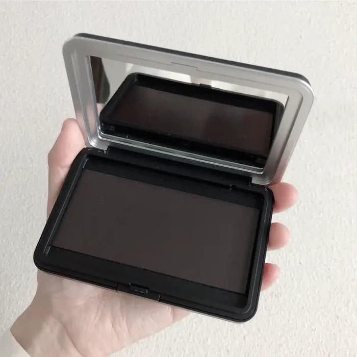 1Pc noir mat vide magnétique cosmétiques Palette fard à paupières