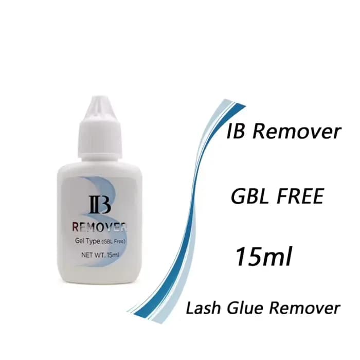 Dissolvant de colle IB GBL gratuit pour Extension de cils, 15ml, Type de Gel transparent, débogage O