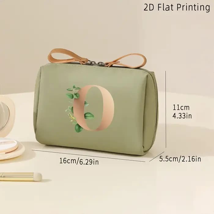 Trousse de maquillage avec 26 lettres
