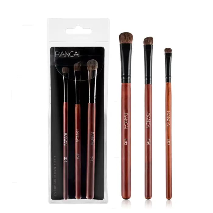 Pinceau fard à paupières 3/5 pièces pinceaux de maquillage mélange brosse à sourcils poils naturels
