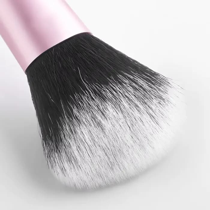 Ensembles de pinceaux de maquillage, 10 pièces mini en plastique avec sac pinceau de maquillage mult