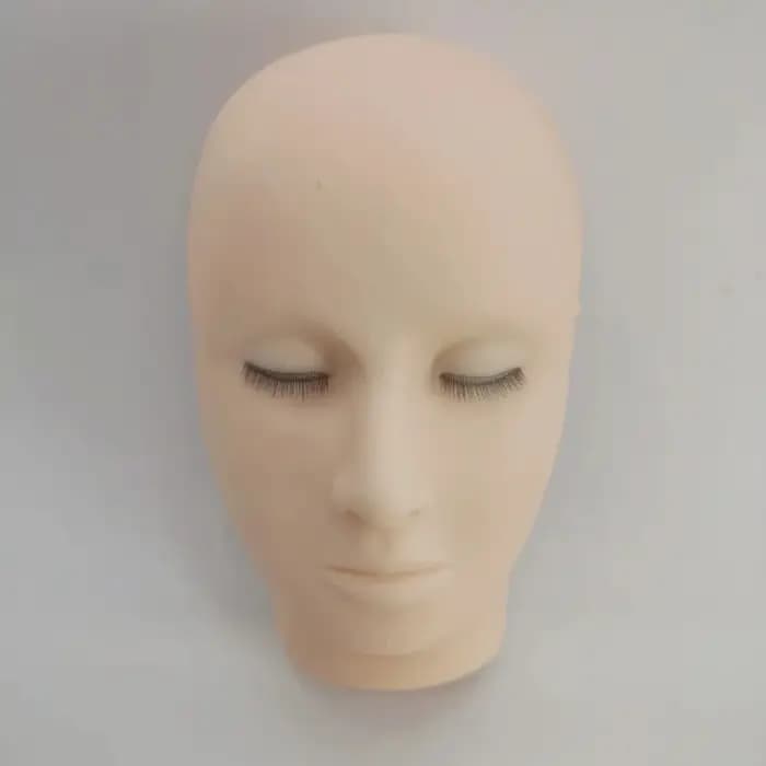 Tête de Mannequin 4D pour la Pratique de l'Extension des Cils, Outils de Formation au Greffage avec