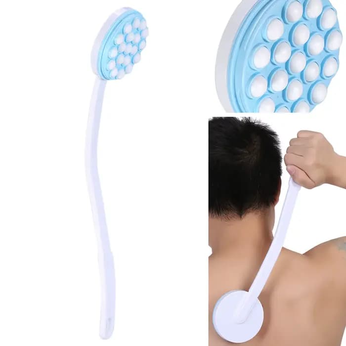 Applicateur de crème à l'huile et Lotion à Long manche, brosse de bain pour les jambes et le corps,
