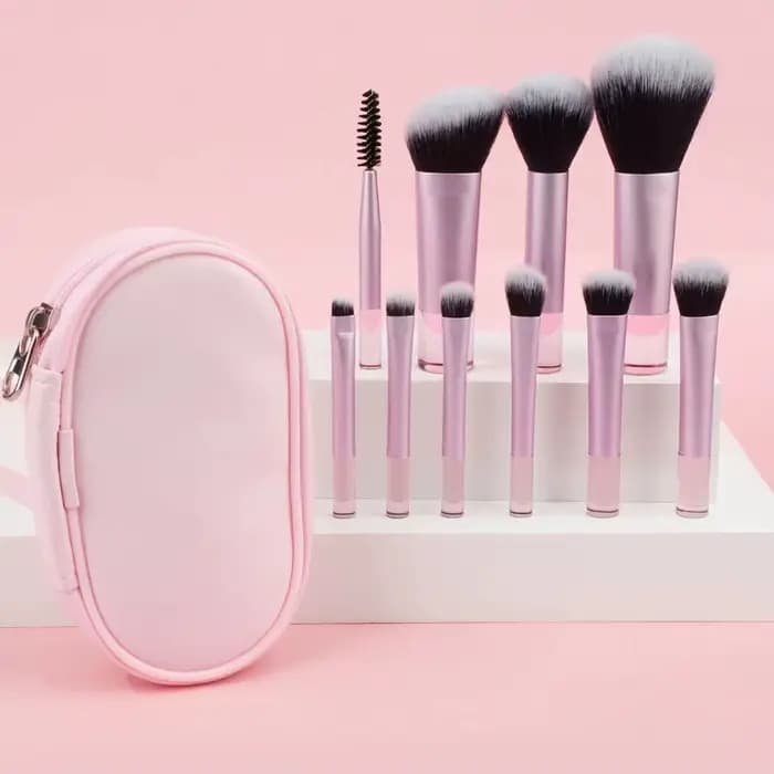 Ensemble de mini pinceaux de maquillage pour le visage