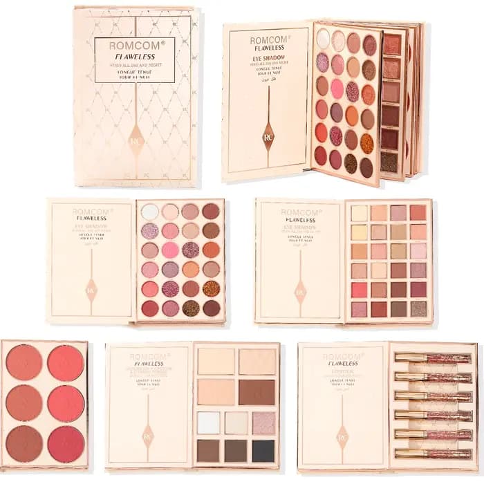 Le livre magique de maquillage contient un fard à paupières