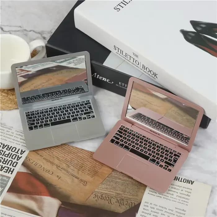 Mini miroir d'ordinateur portable pour filles
