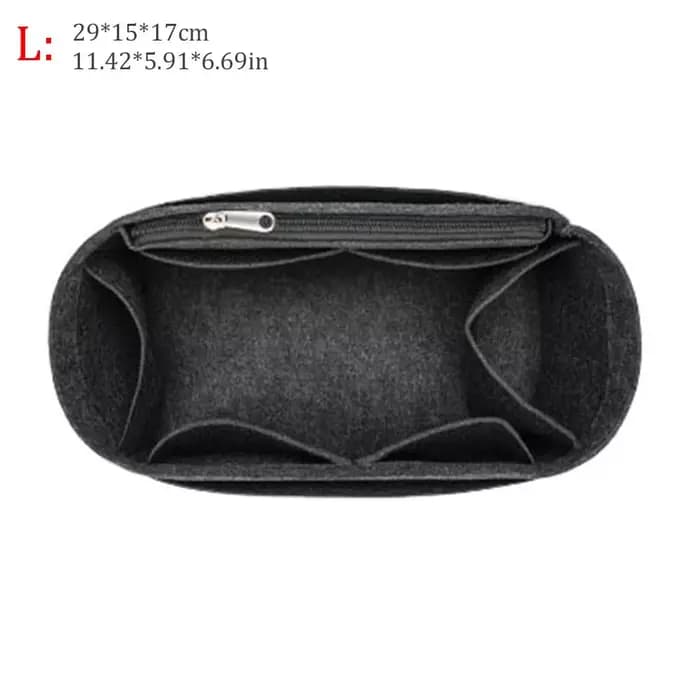 Organisateur de sac à main en feutre pour sac Longchamp, organisateur interne de sac à main avec poc