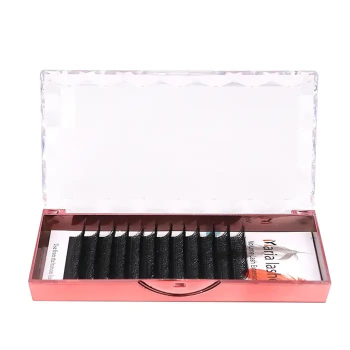 MARIA 10 étuis 5D W cils facile ventilateur Extensions de cils en gros Y préfabriqué Volume 12 rangé