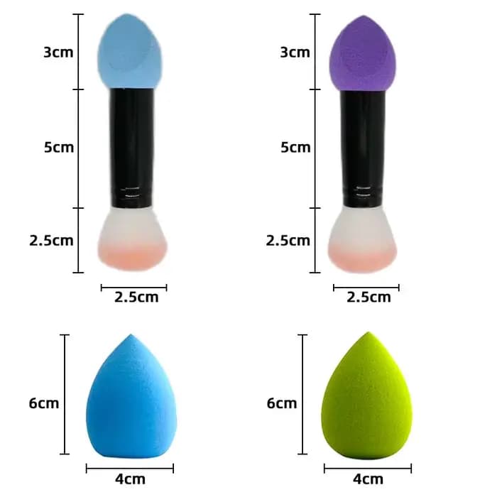 Kit de pinceaux de maquillage