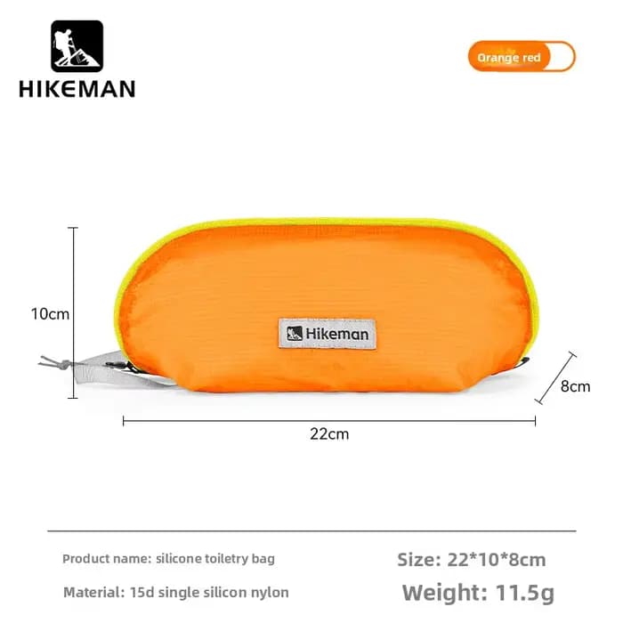 Trousse de Toilette de Voyage Portable avec Séparation Humide/Sèche