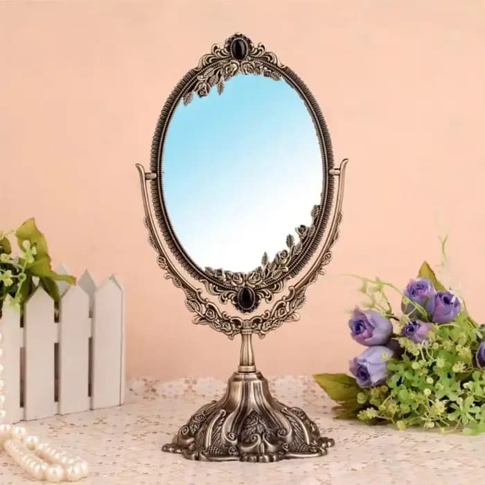 Miroir décoratif européen en Bronze