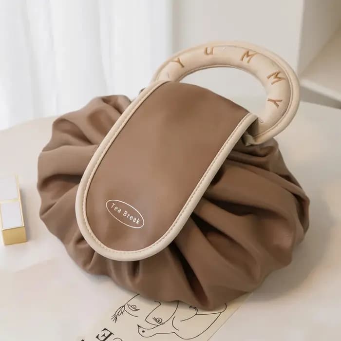 Sac de rangement étanche pour cosmétiques paresseux