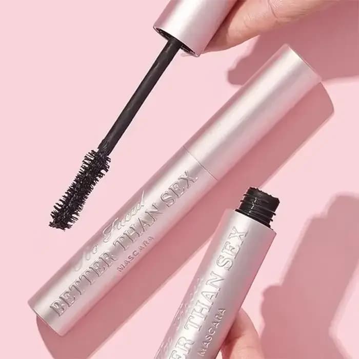 Better Than Sex Mascara maquillage grands yeux nourrir imperméable à l'eau résistant à la sueur folle Long Volume rose