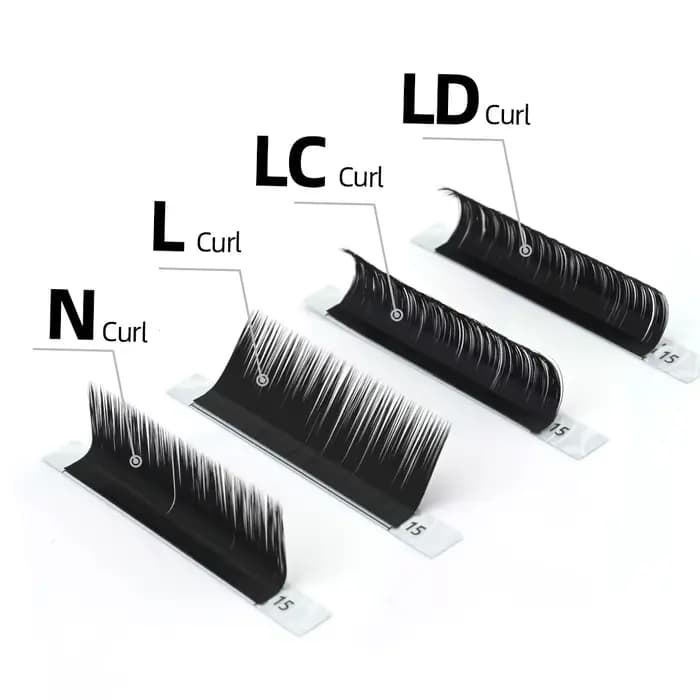 NAGARAKU mélange Extension de cils maquillage L LC N boucles mélange 7-15mm 16 lignes vison synthéti